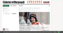 Desktop Screenshot of einbecker-morgenpost.de